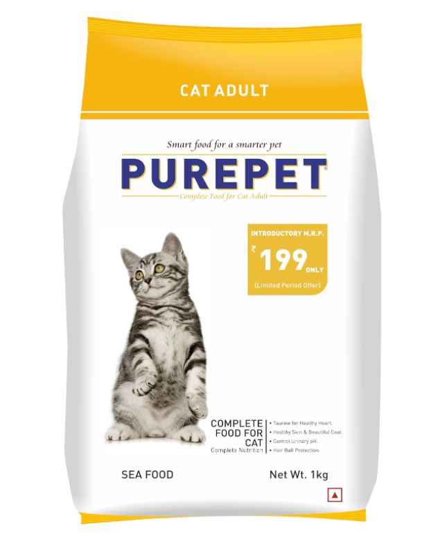 Purepet Sea Food Adult Dry Cat Food