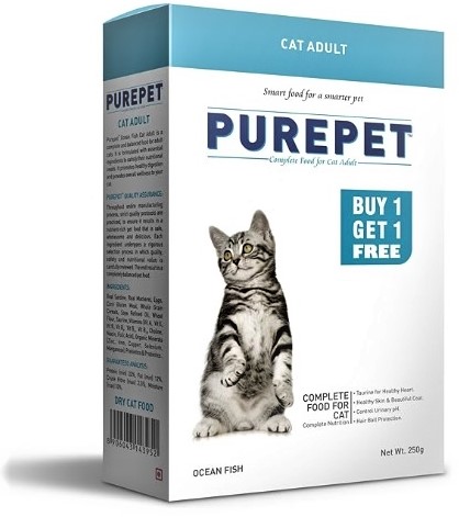 Purepet Adult Cat Food(Buy 1 get 1 Free)