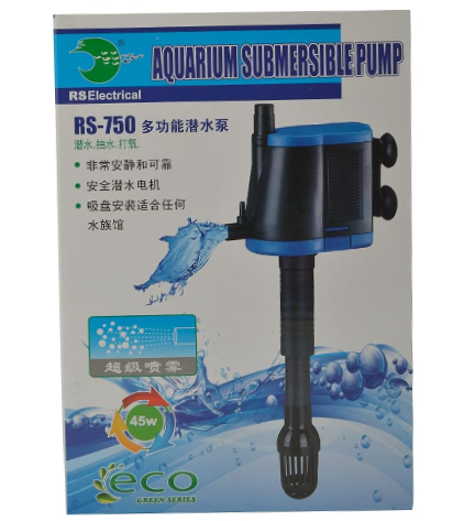 RS-Electrical Aquarium Submersible Air Pump RS-750